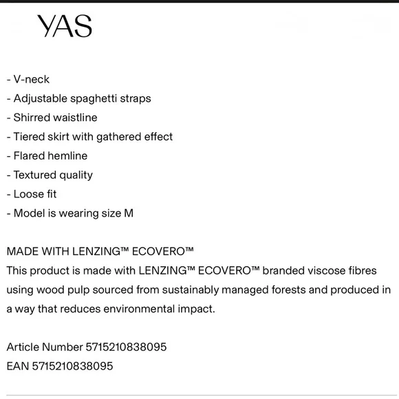 YAS | Yassirala Elegant Maxi Dress - Picture 8 of 9